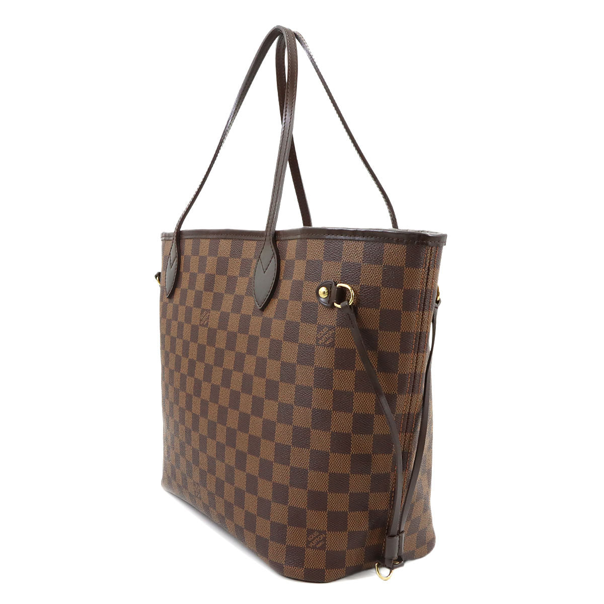 Damier Neverfull MM Tote Bag Ebene Cerise N51105 Purse