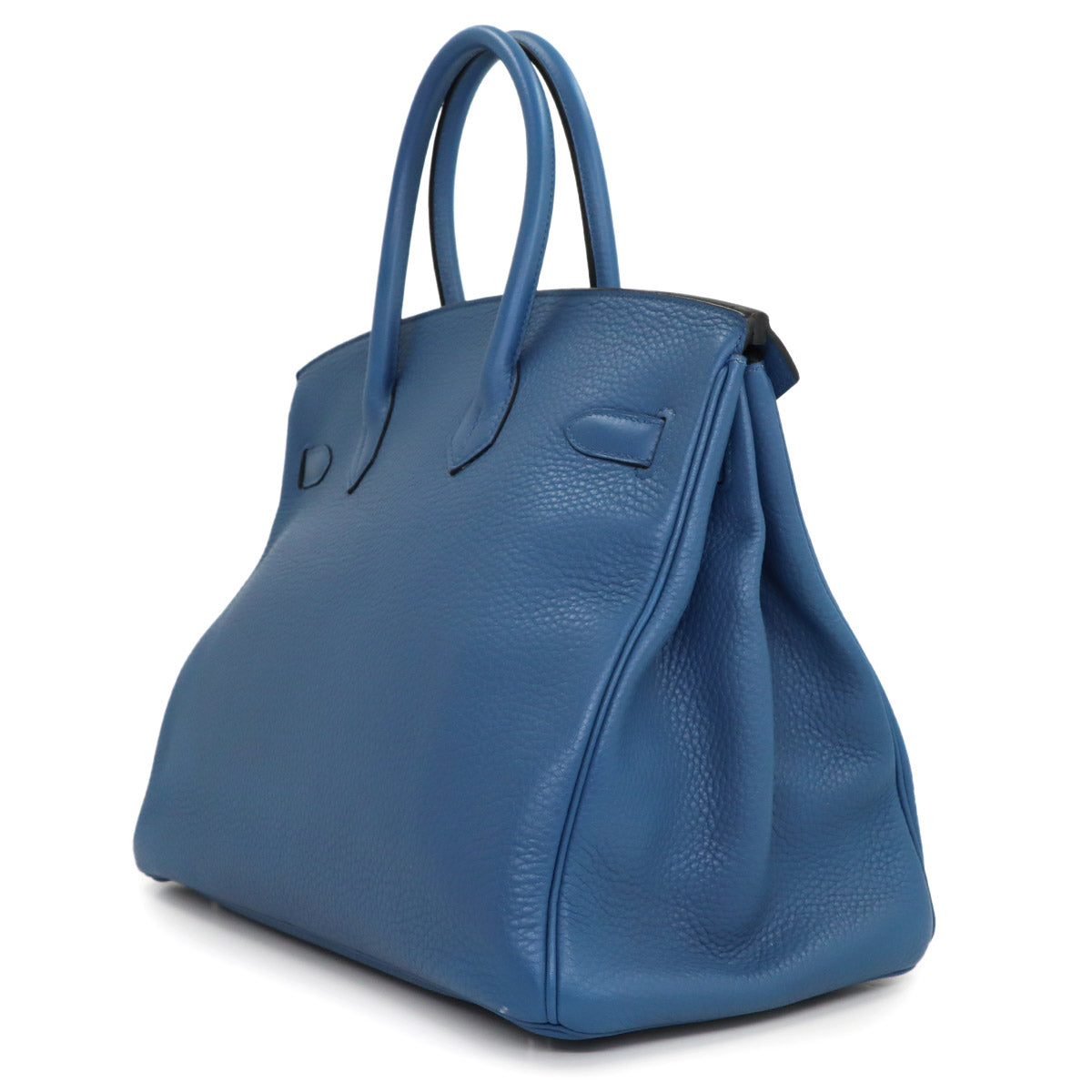 Birkin 35 Veau Togo Azur Hand Bag Purse