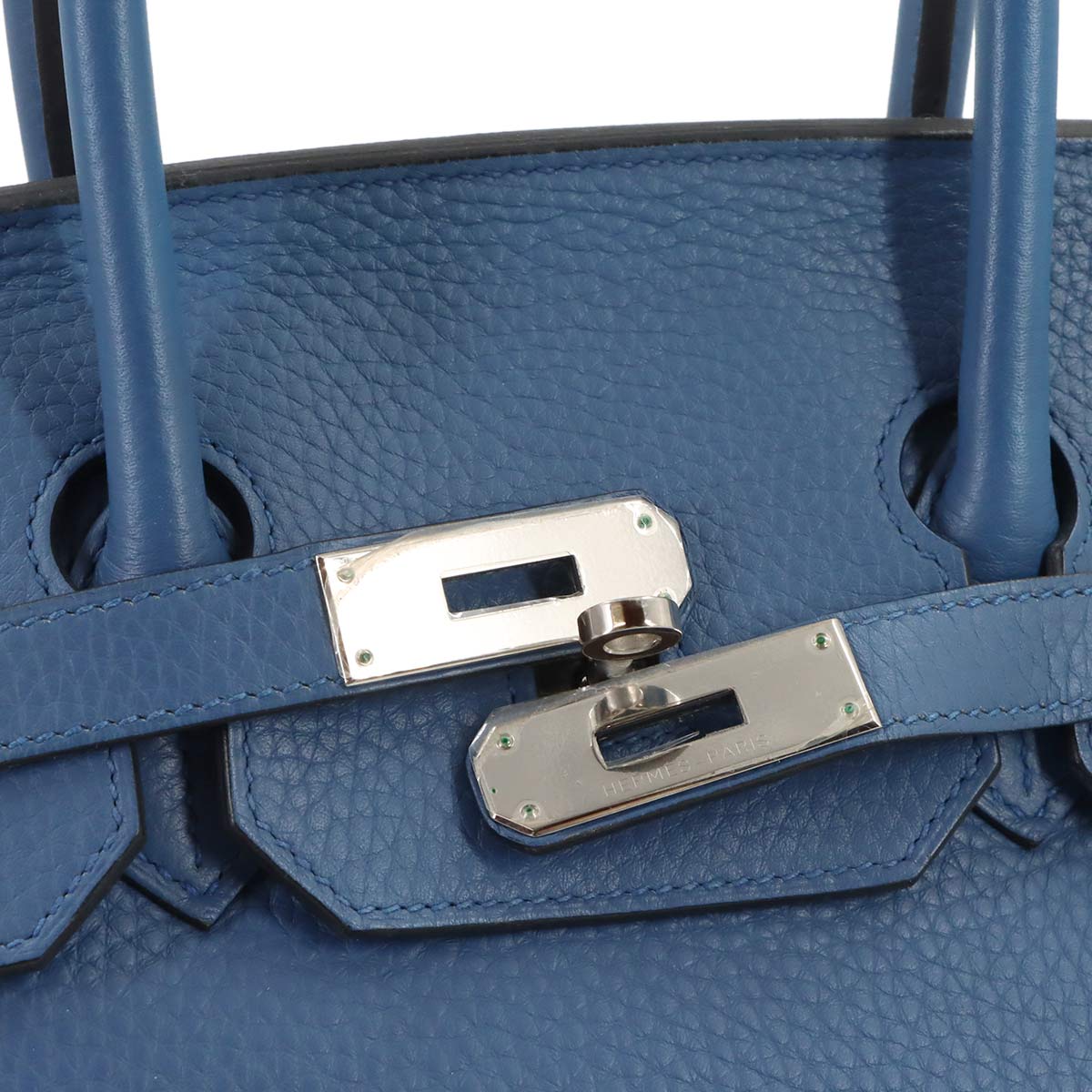 Birkin 35 Veau Togo Azur Hand Bag Purse