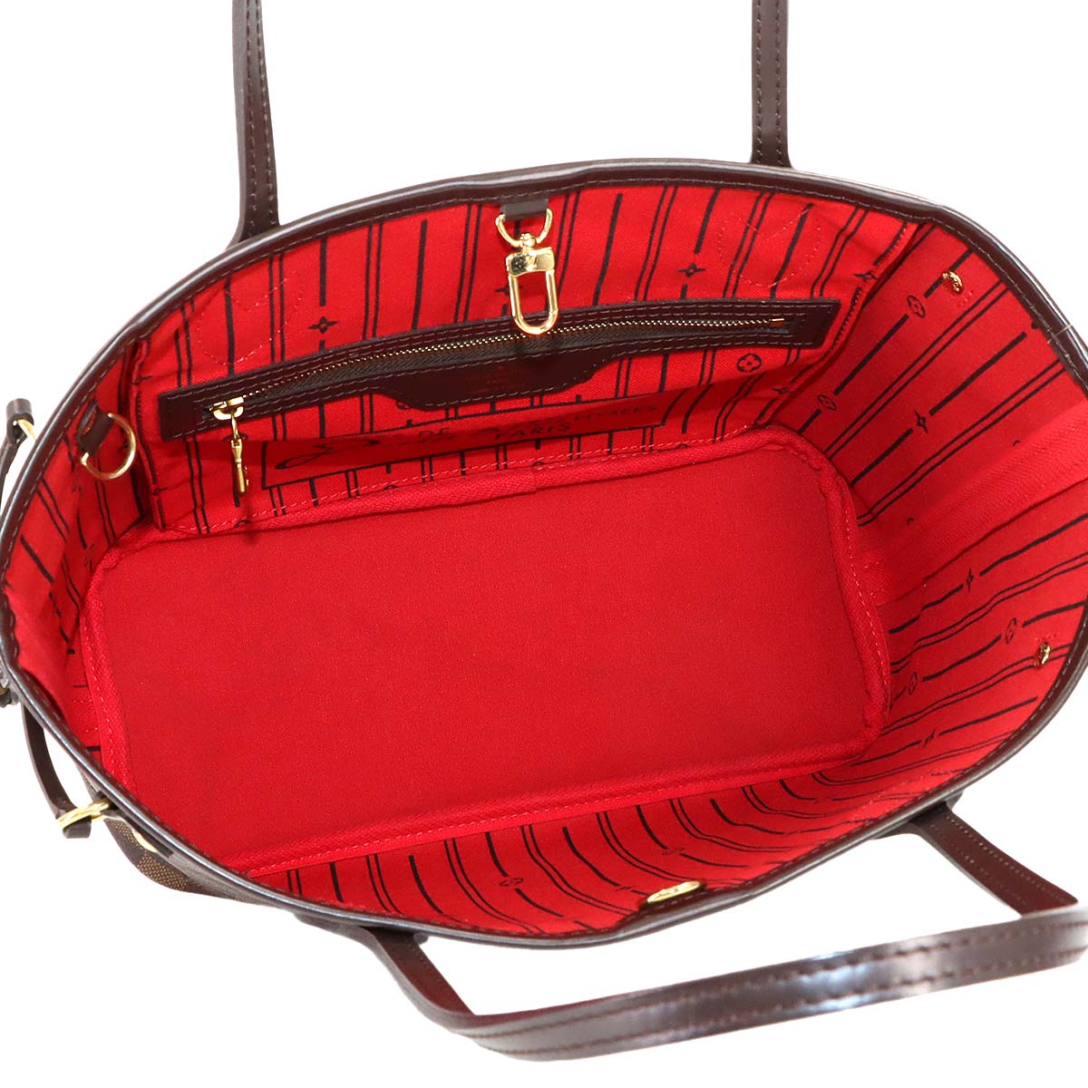 Damier Neverfull PM Tote Bag Ebene N51109 Purse