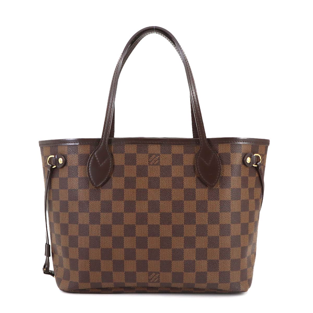 Damier Neverfull PM Tote Bag Ebene N51109 Purse