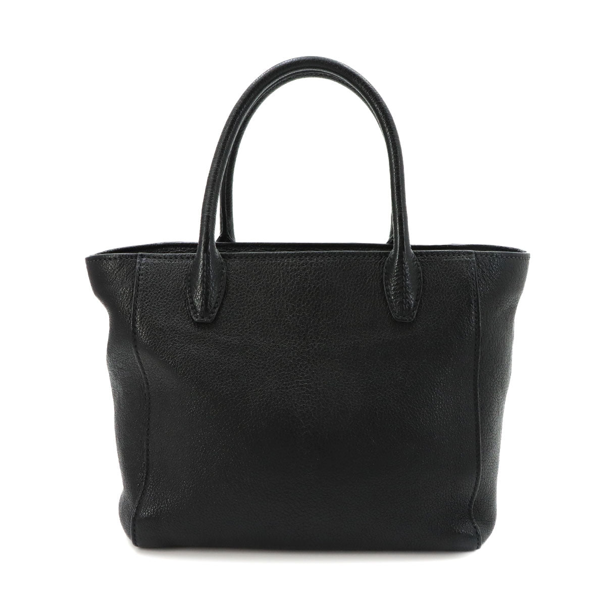 Madras 2way Hand Shoulder Bag Leather Black 5BG143