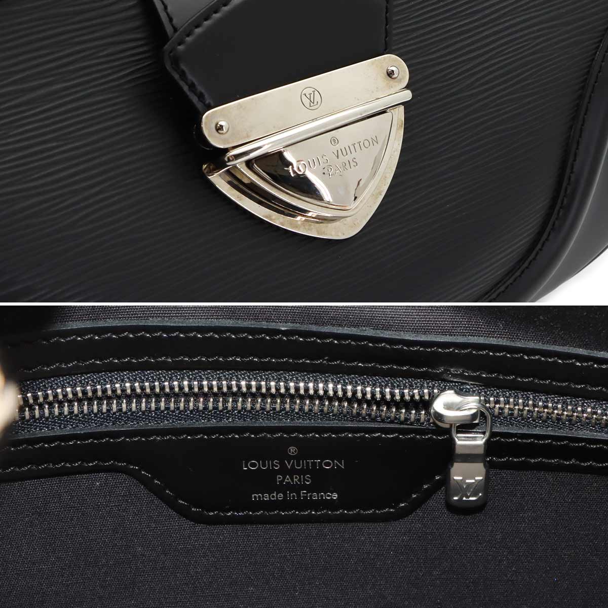 Epi Sac Montaigne Hand Shoulder Bag Noir M59302