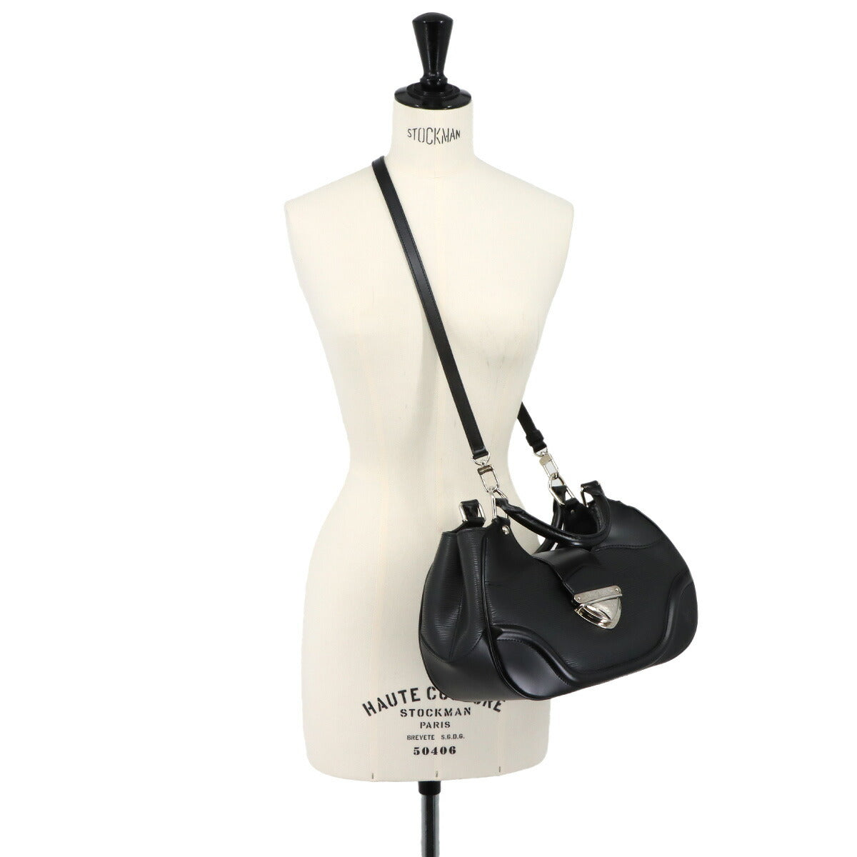Epi Sac Montaigne Hand Shoulder Bag Noir M59302