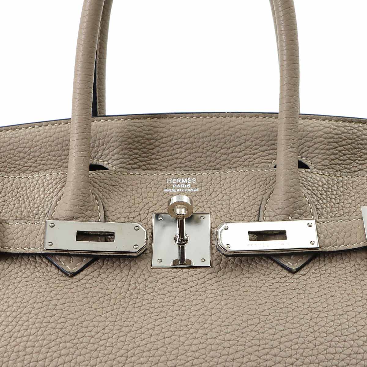 Birkin 30 Togo Leather Gris Tourterelle Hand Bag Purse