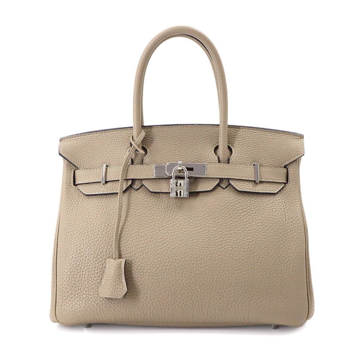 Birkin 30 Togo Leather Gris Tourterelle Hand Bag Purse