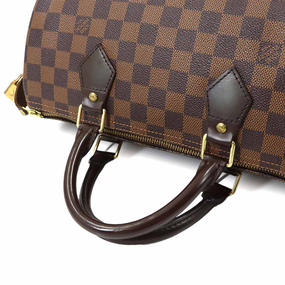 Damier Speedy 30 Hand Bag Ebene N41531 Brown Purse