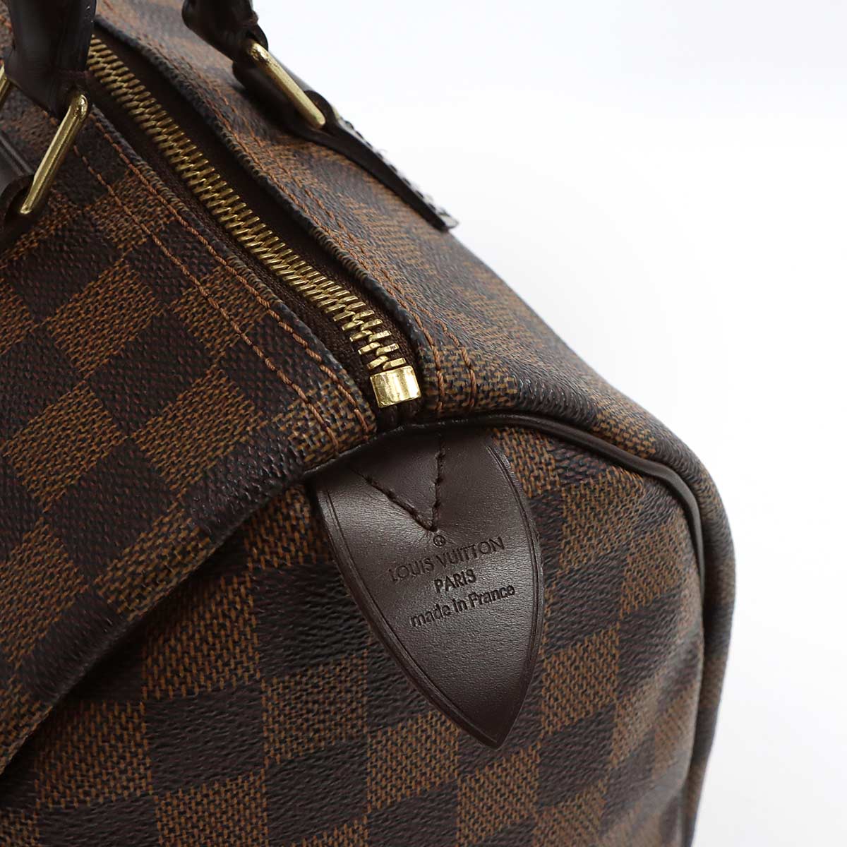 Damier Speedy 30 Hand Bag Ebene N41531 Brown Purse