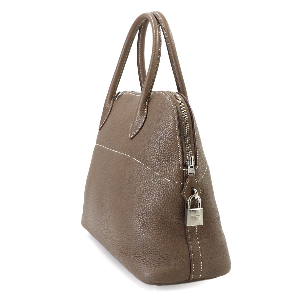 Bolide 31 Hand Shoulder Bag Taurillon Clemence Etoupe