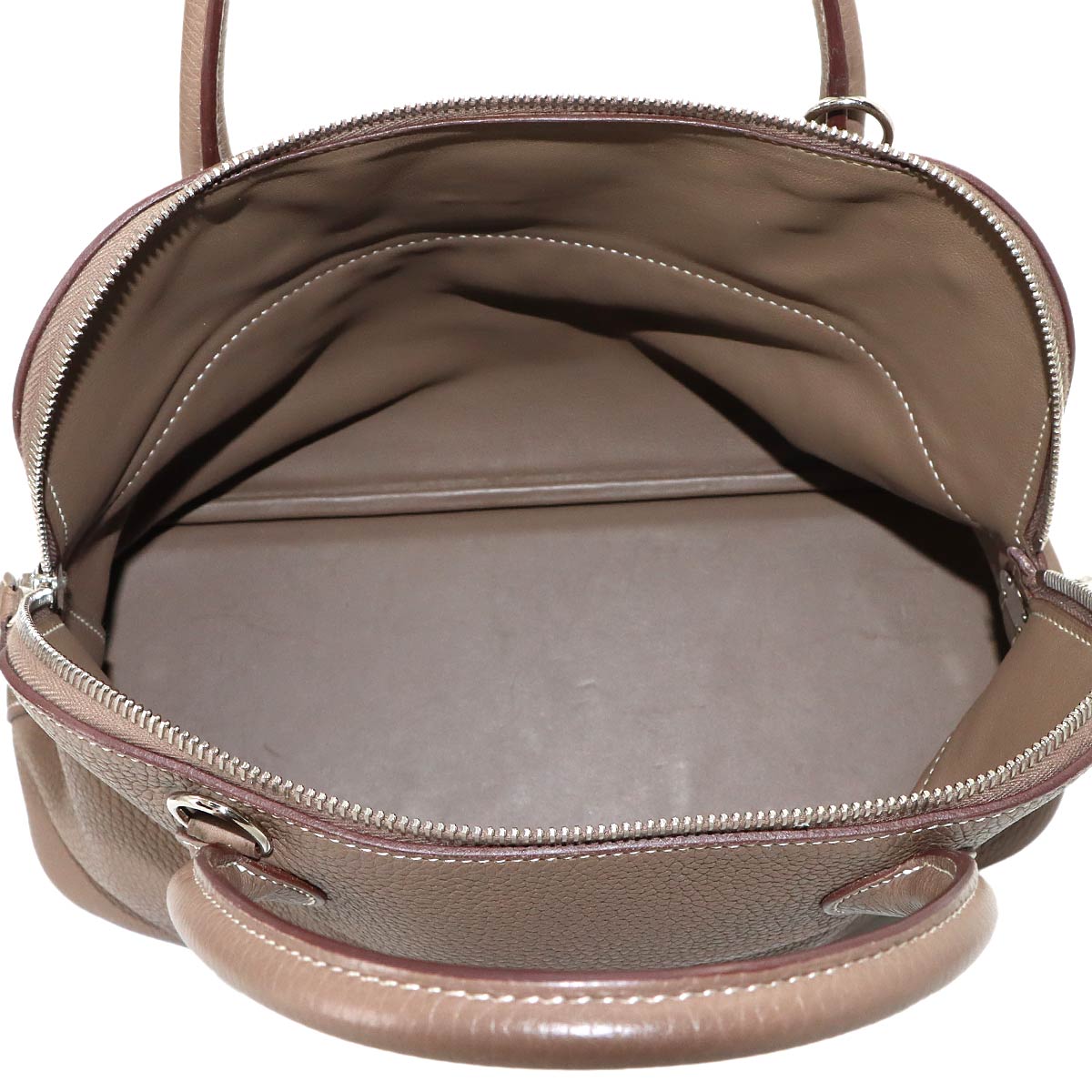 Bolide 31 Hand Shoulder Bag Taurillon Clemence Etoupe