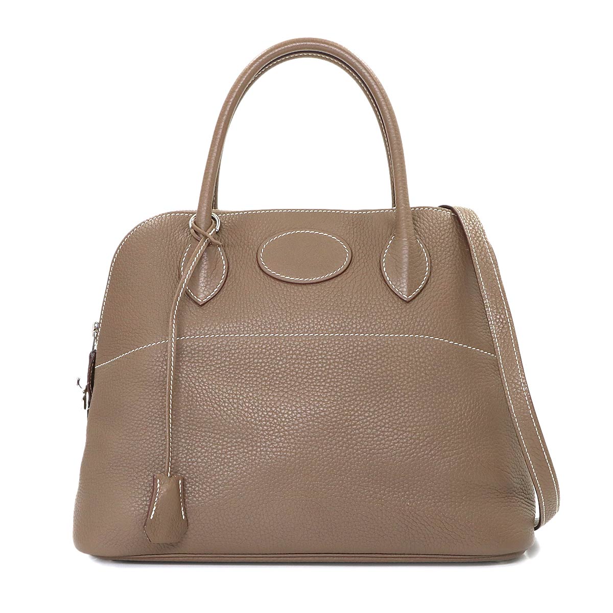 Bolide 31 Hand Shoulder Bag Taurillon Clemence Etoupe