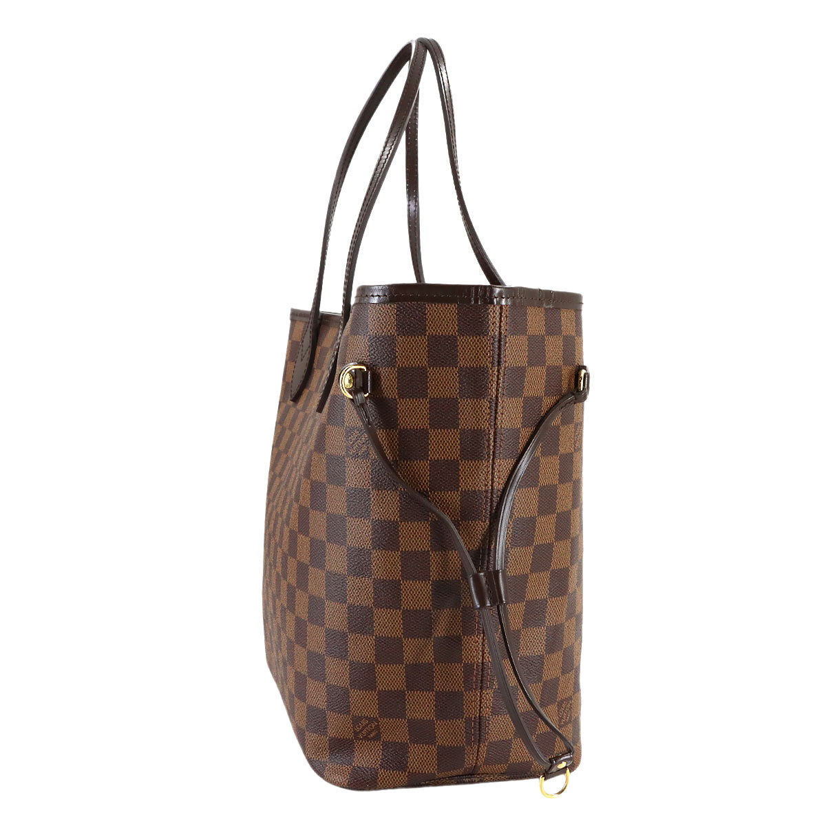 Damier Neverfull MM Tote Bag Ebene Cerise N51105 Purse