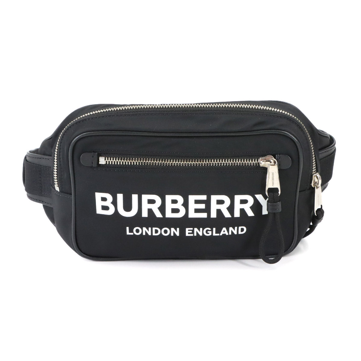 Crossbody Bag Nylon Leather Black 8021089 Purse