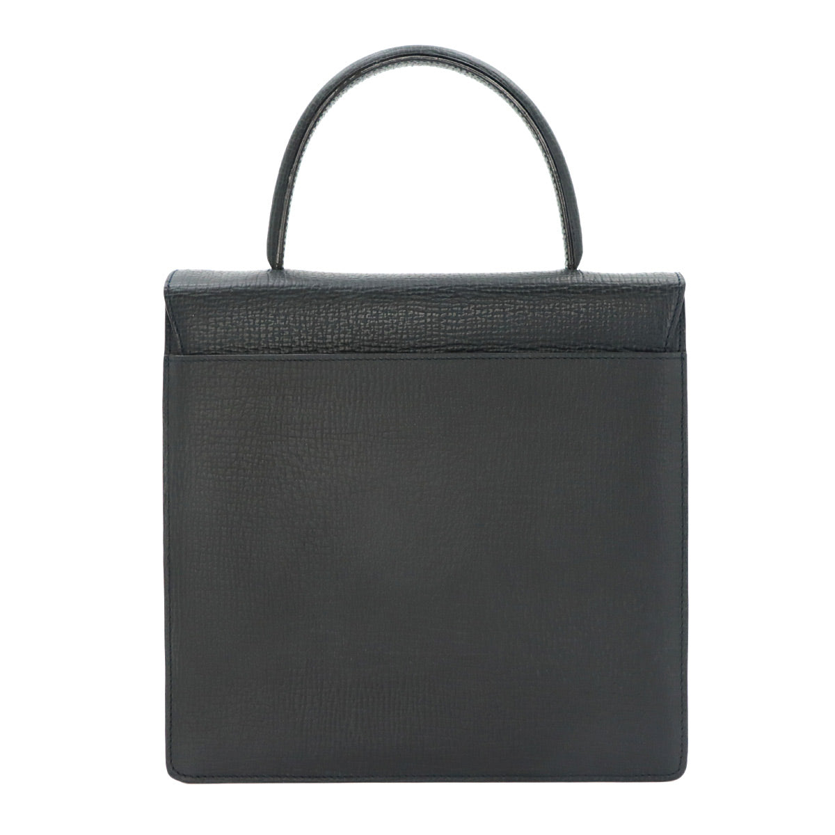 Hand Shoulder Bag Leather Blue Purse