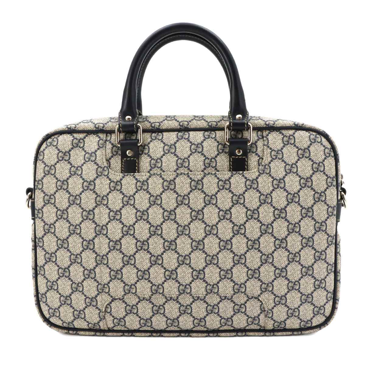 Briefcase 2way Business Shoulder Bag GG Supreme Canvas 821149