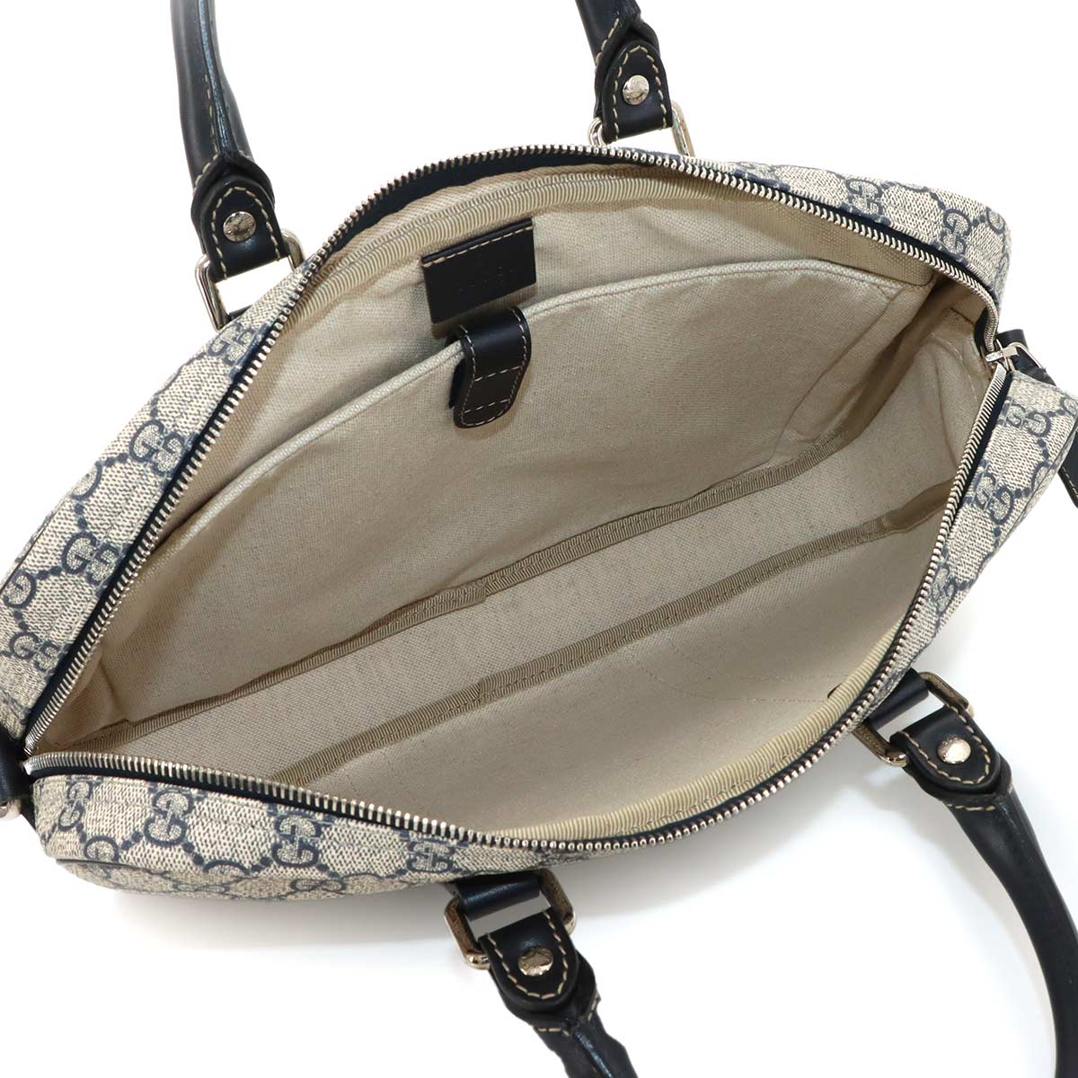Briefcase 2way Business Shoulder Bag GG Supreme Canvas 821149