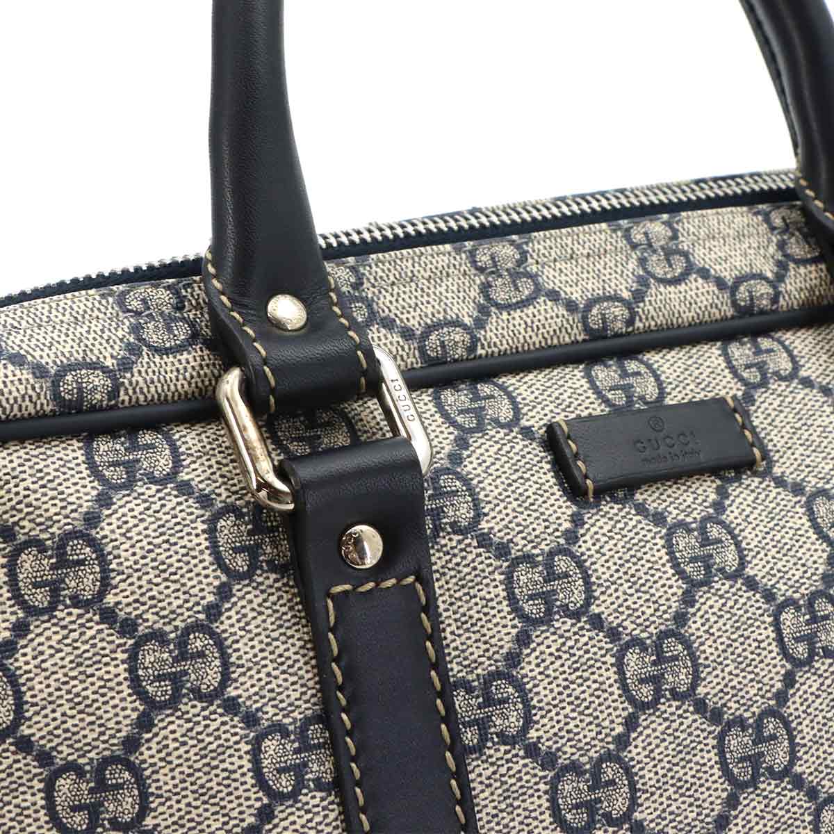 Briefcase 2way Business Shoulder Bag GG Supreme Canvas 821149