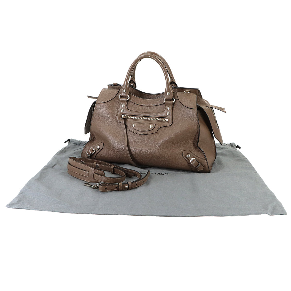 Neo Classic City Small Hand Shoulder Bag 654907 Beige