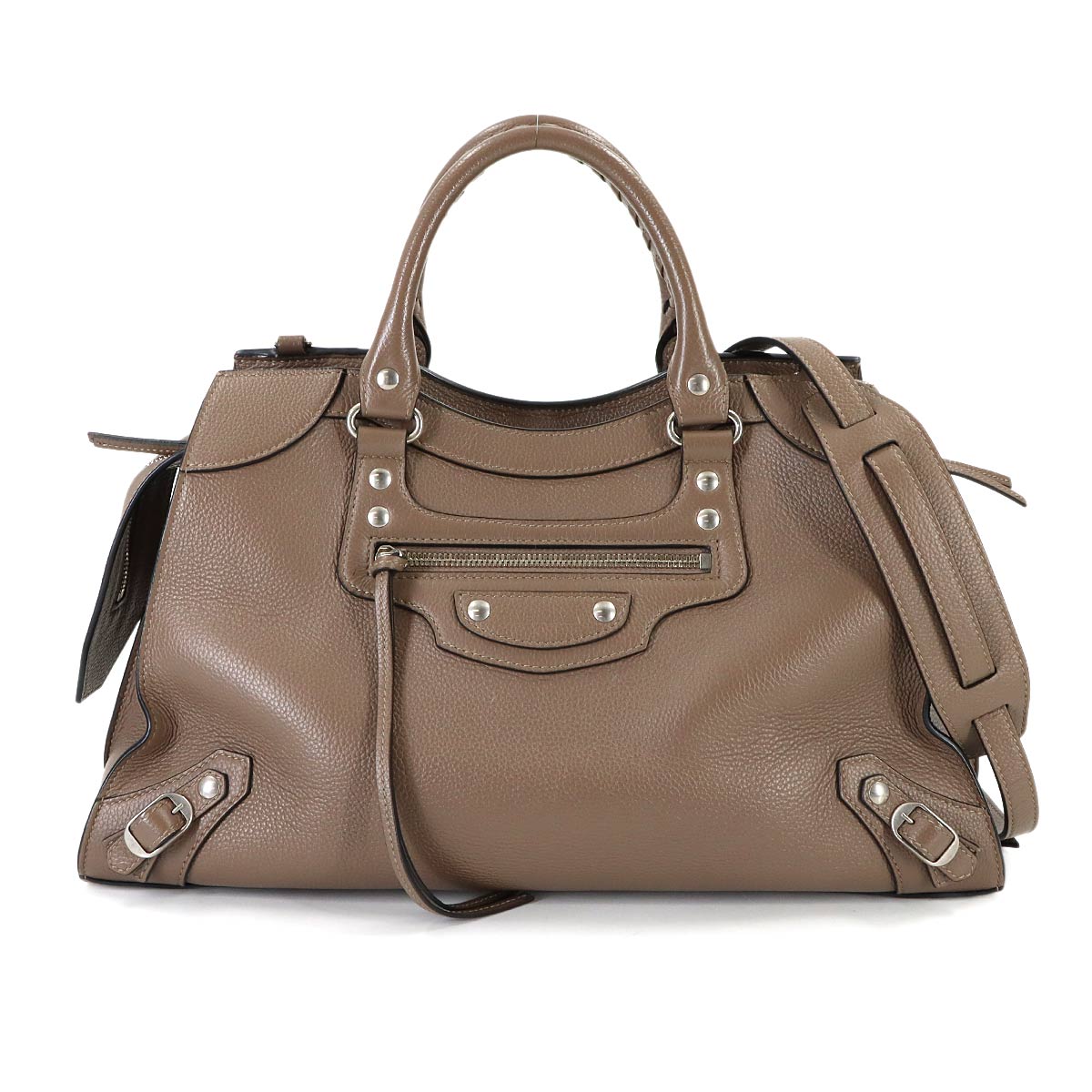 Neo Classic City Small Hand Shoulder Bag 654907 Beige