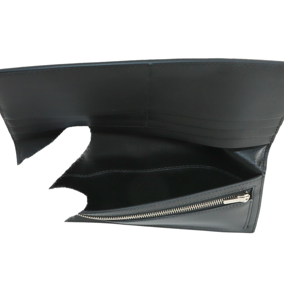 Passport Long Wallet 1Ticket Leather Black 787774