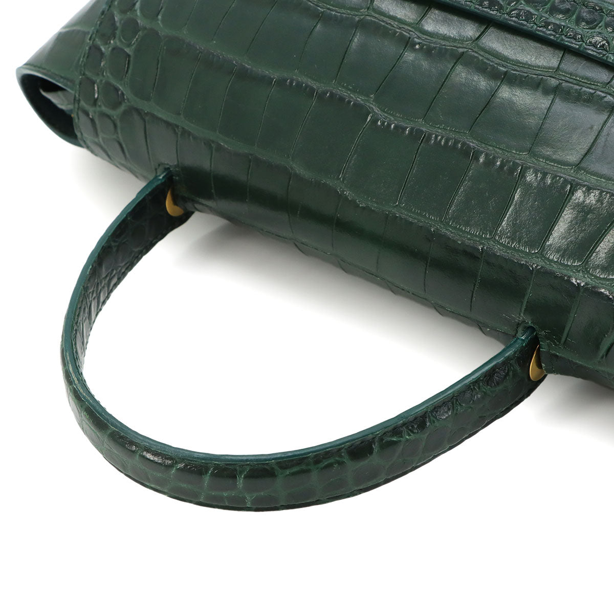 Belt Bag Micro Hand Shoulder Bag Leather Dark green 189153