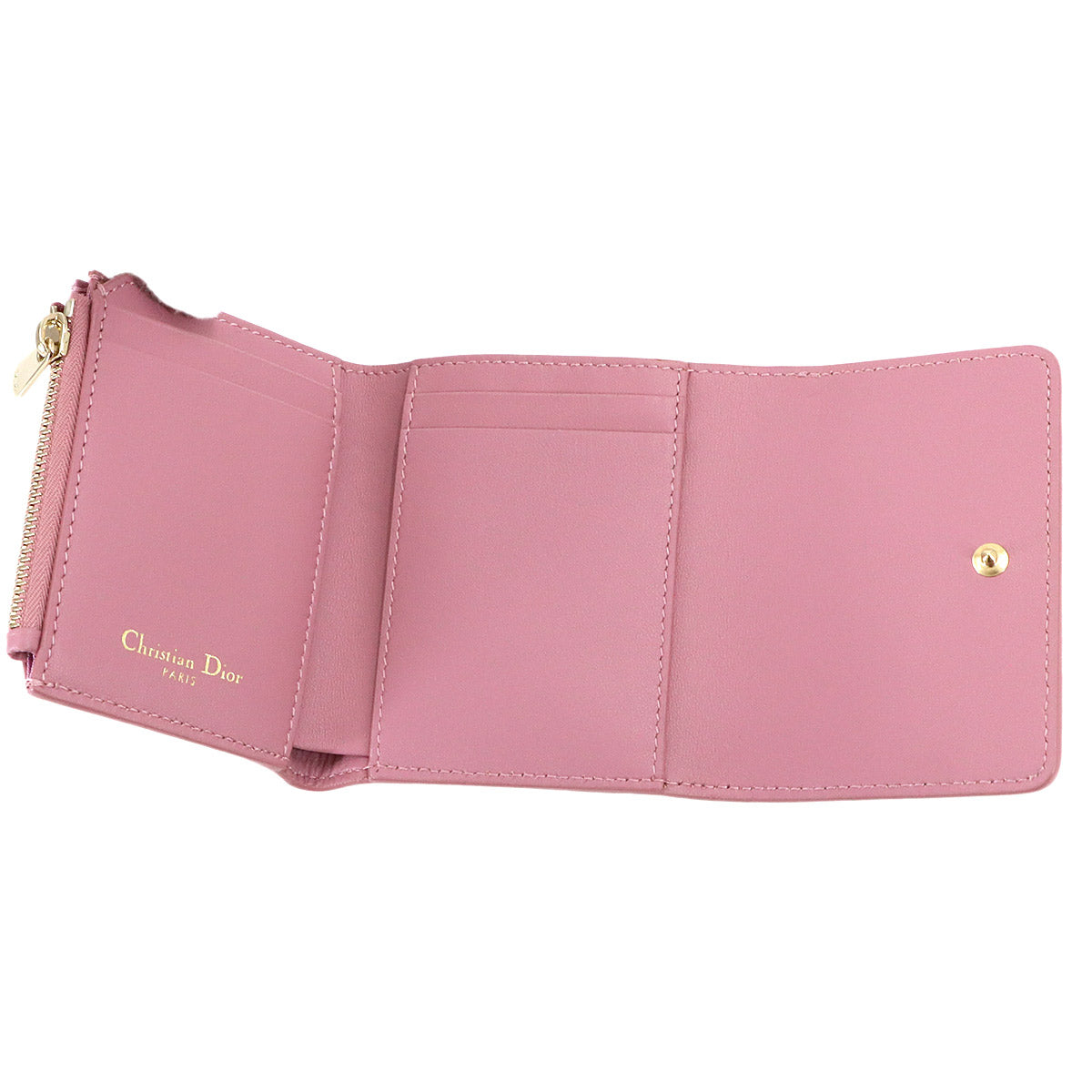 30 Montaigne Compact Wallet Leather Pink