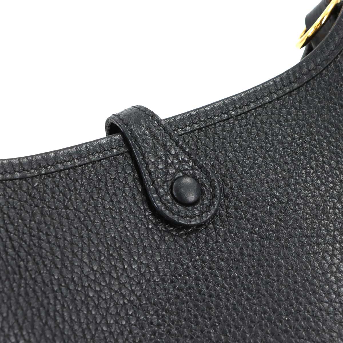 Evelyne Amazone TPM Shoulder Bag Taurillon Clemence Black