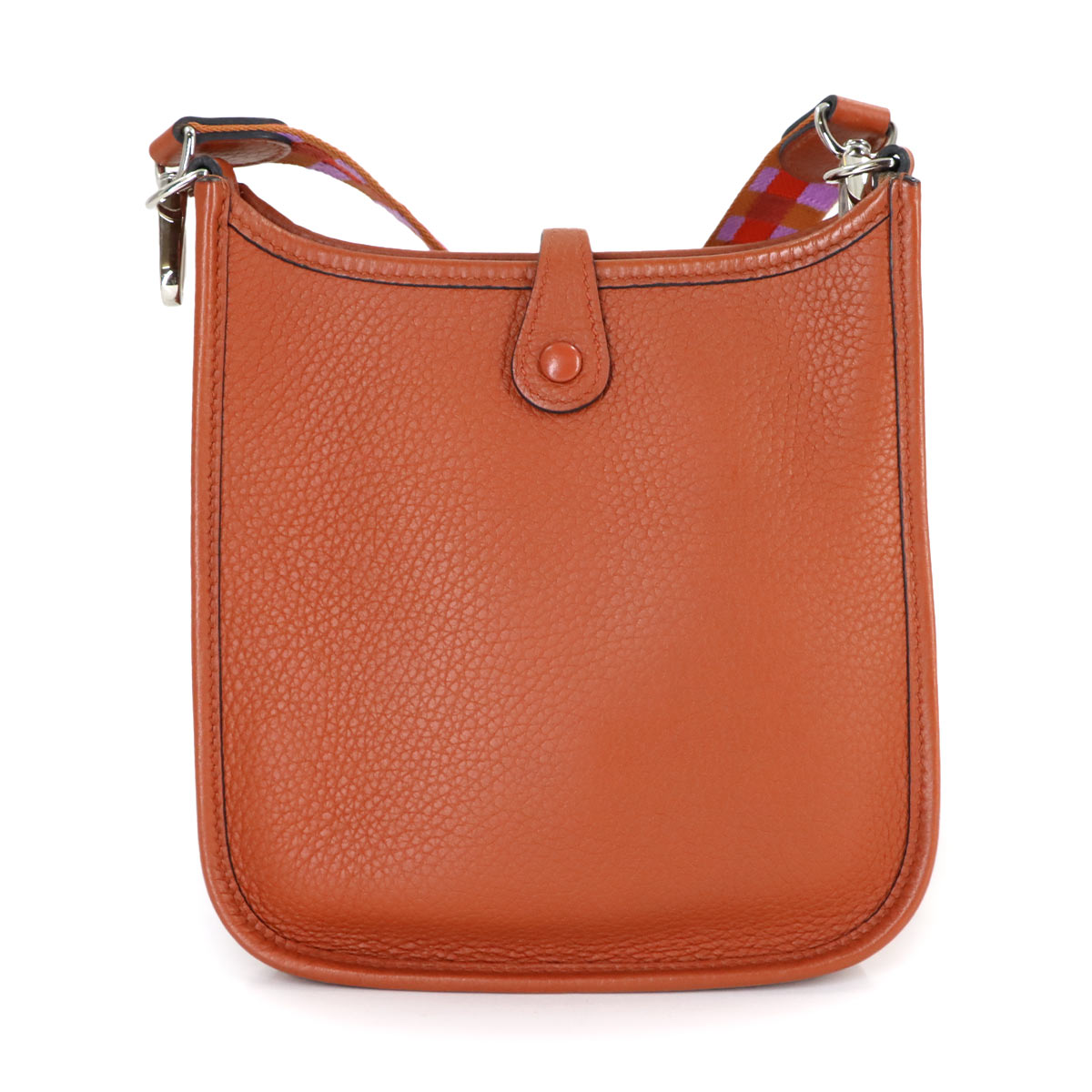 Everlyne Amazon TPM Maxi Quadrille Shoulder Bag Taurillon Cuivre