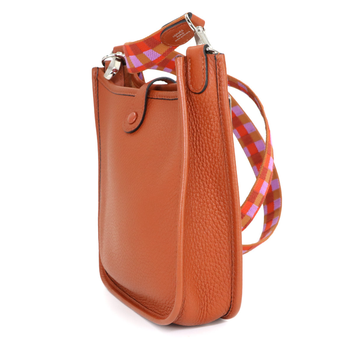 Everlyne Amazon TPM Maxi Quadrille Shoulder Bag Taurillon Cuivre