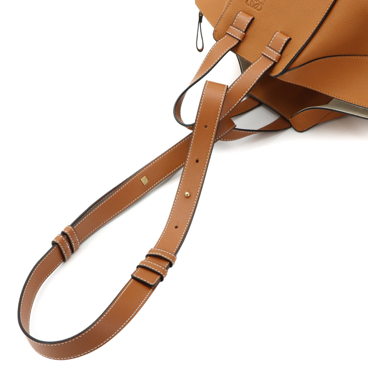 Hammock Small Hand Shoulder Bag Leather Brown Purse