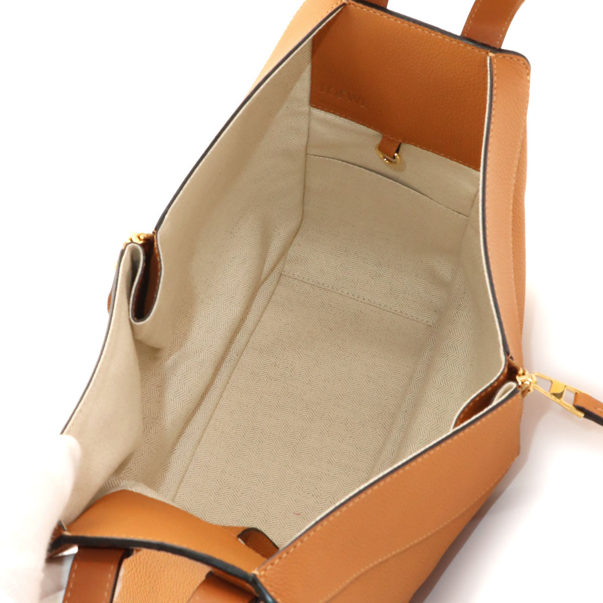 Hammock Small Hand Shoulder Bag Leather Brown Purse