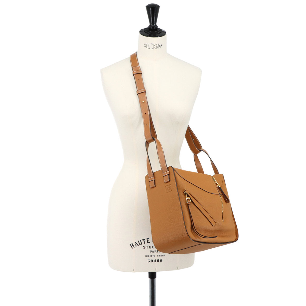 Hammock Small Hand Shoulder Bag Leather Brown Purse