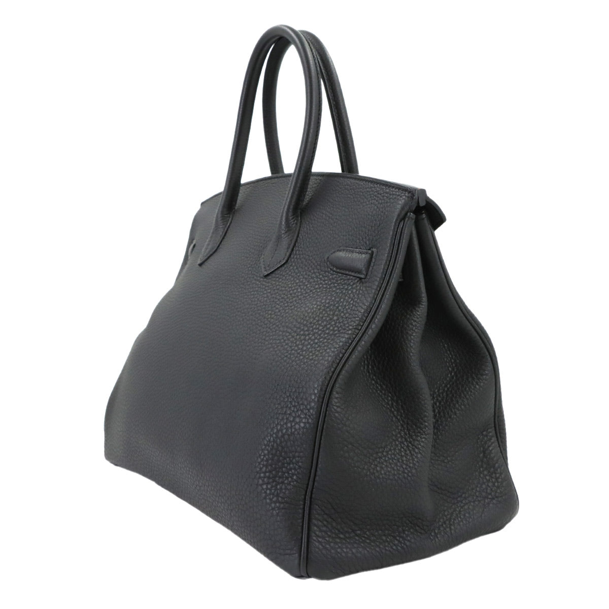 Birkin 35 Togo Black Hand Bag Purse