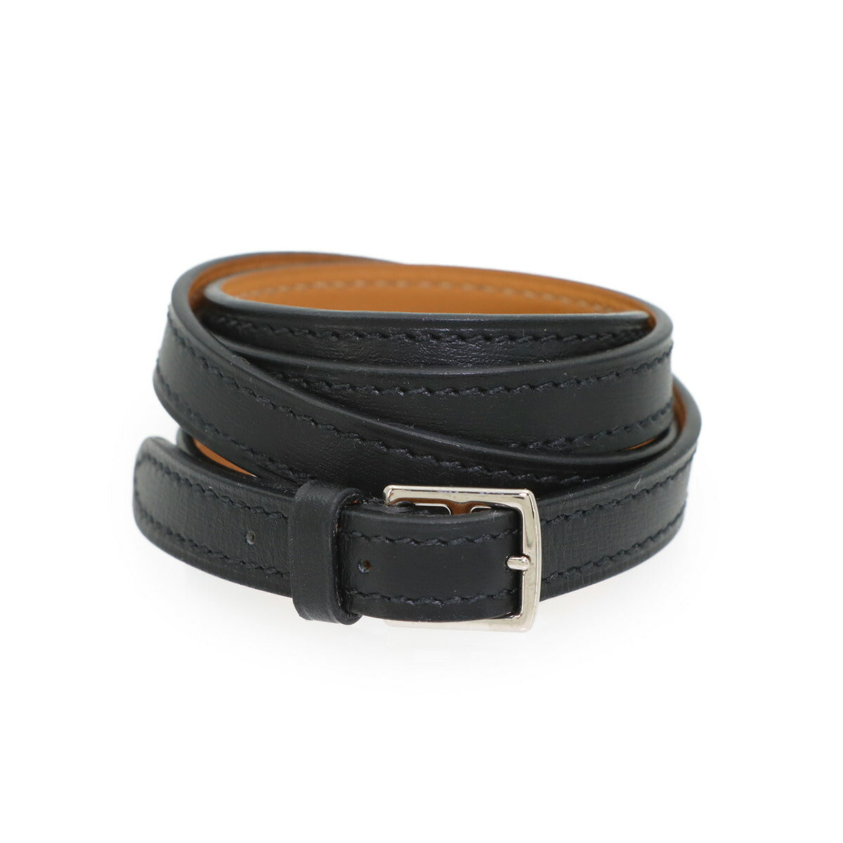 Etriviere Bracelet Leather Black Accessory