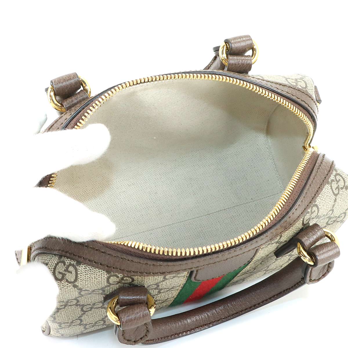 Ophidia 2way Hand Shoulder Bag GG Supreme Beige 772053 Purse