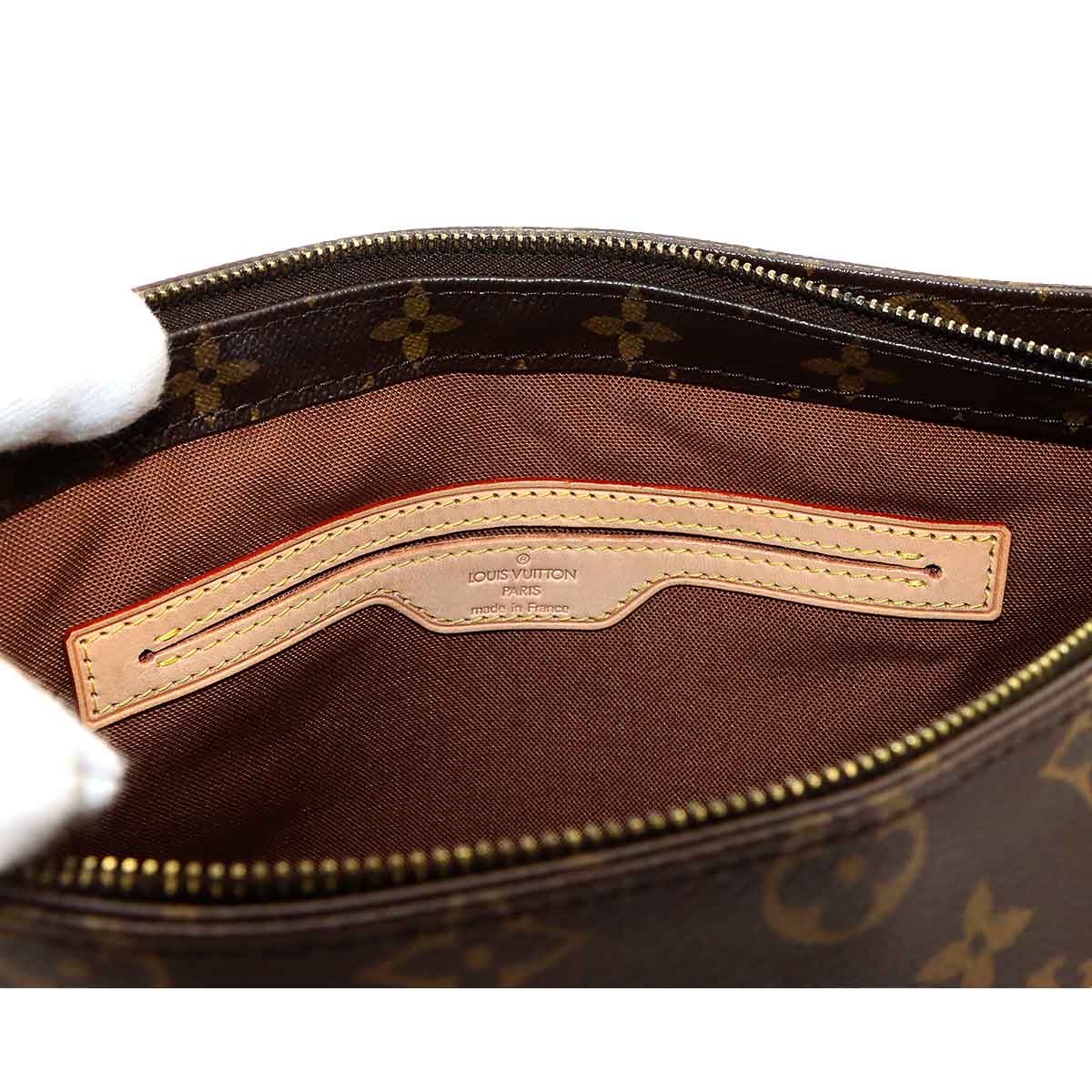 Monogram Cabas Piano Tote Bag Brown M51148 Purse