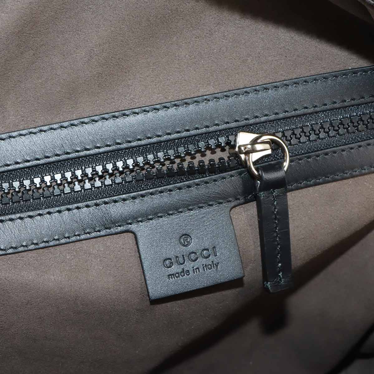 GG Supreme Small Backpack Leather Beige Black 429020 Purse