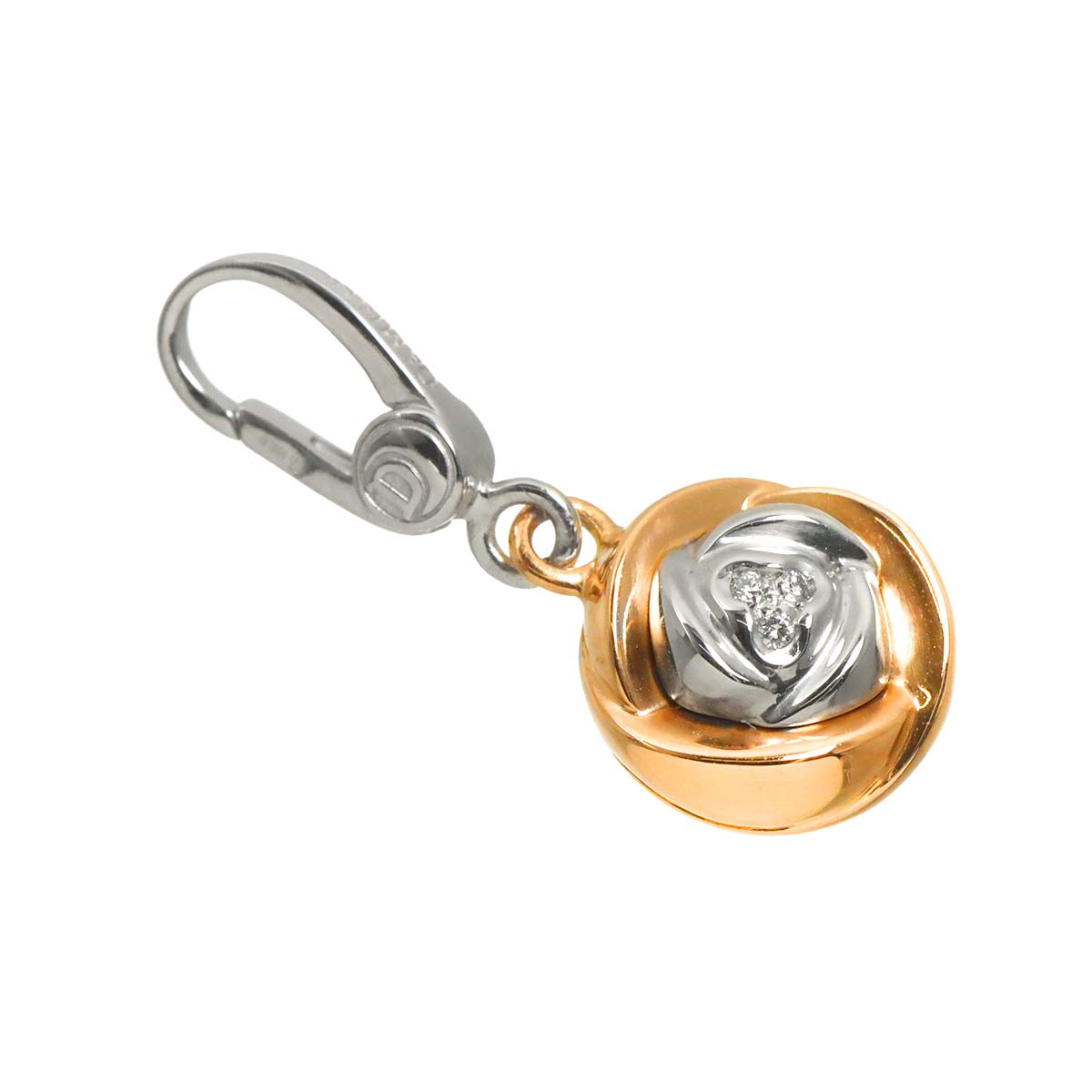 Sunset Boulevard Pendant Top Charm 18K PG 750