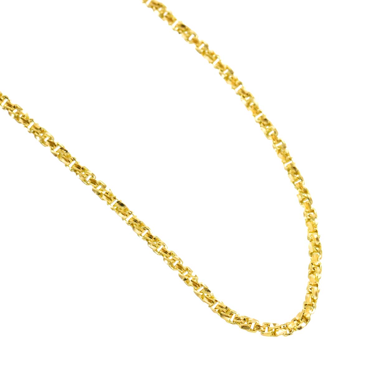 Necklace 18K K18 YG Yellow Gold 750