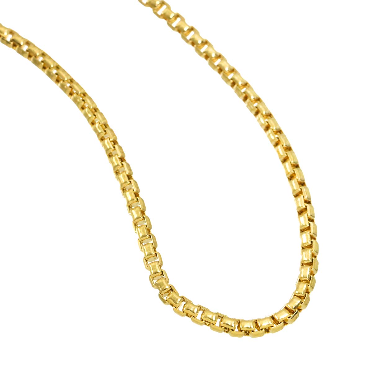 Necklace 18K K18 YG Yellow Gold 750