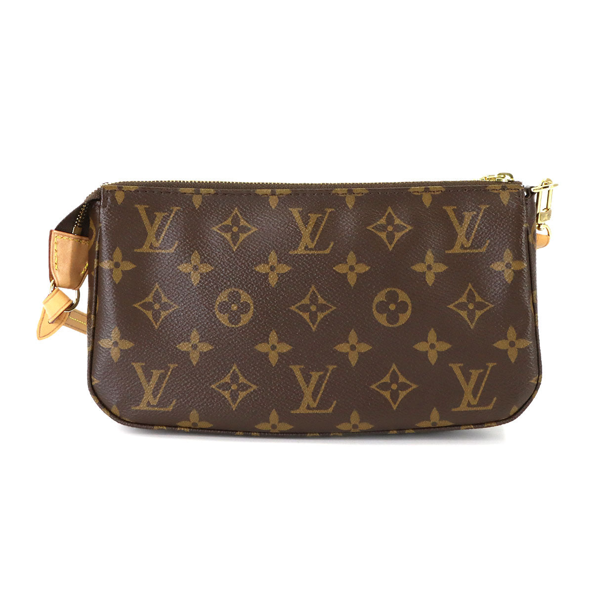 Monogram Pochette Accessoires Hand Bag Pouch Brown M40712