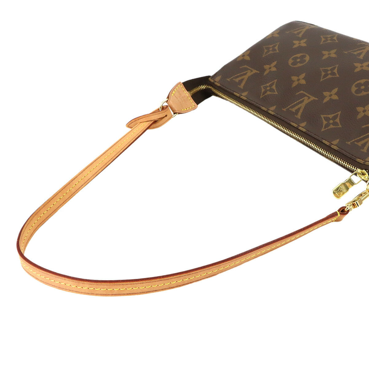 Monogram Pochette Accessoires Hand Bag Pouch Brown M40712