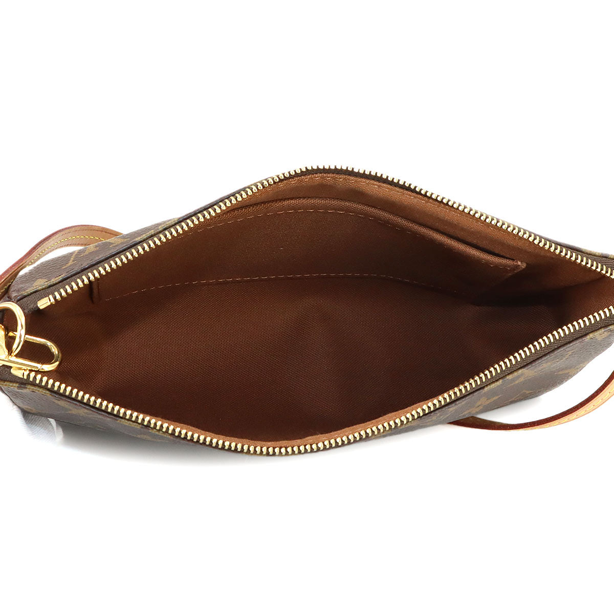 Monogram Pochette Accessoires Hand Bag Pouch Brown M40712