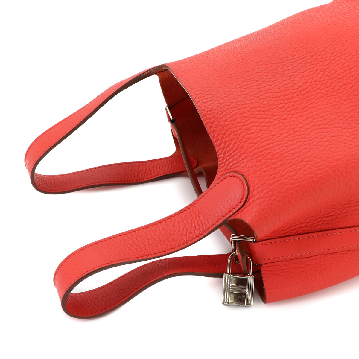Picotin Lock PM Hand Bag Taurillon Clemence Rose Jaipur