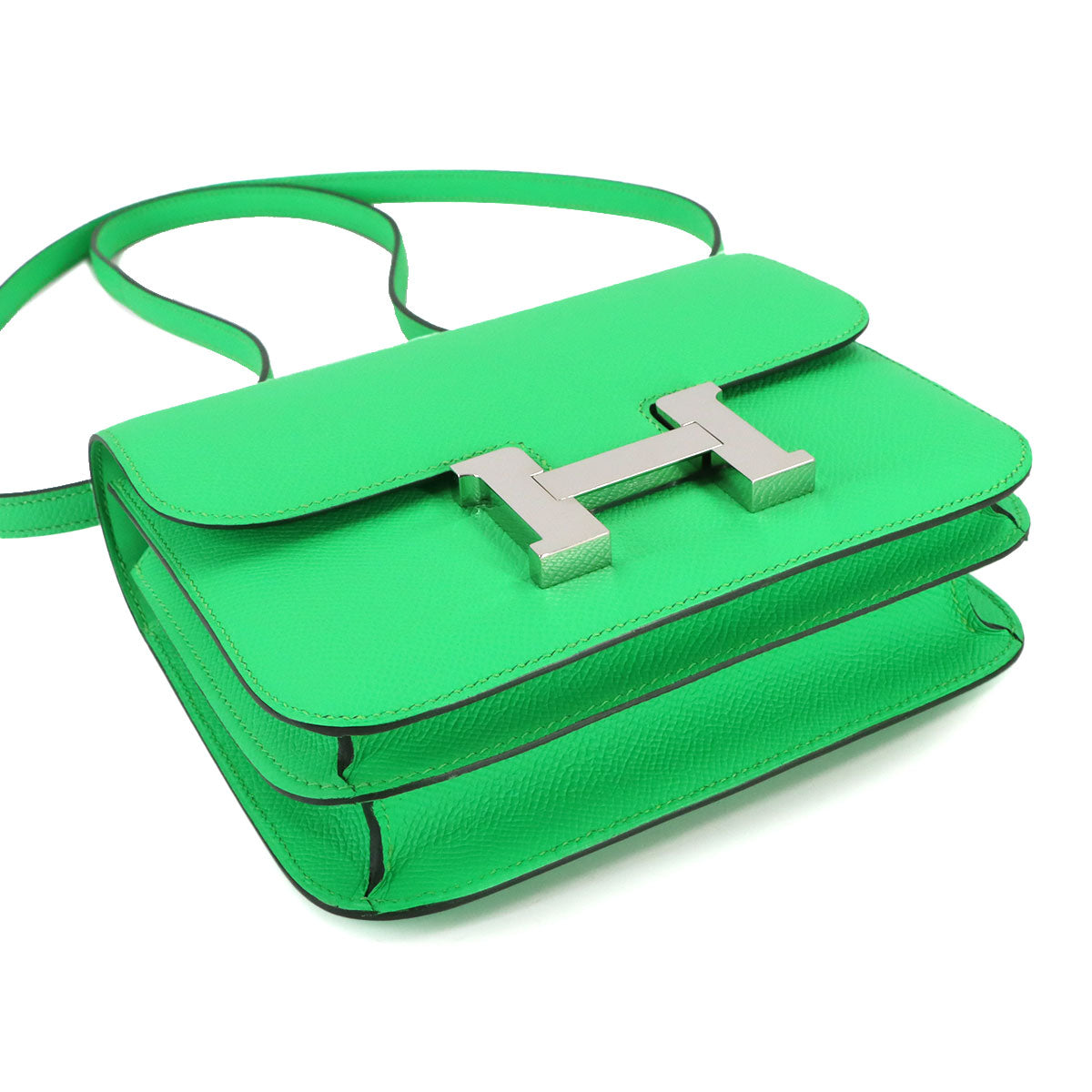 Constance 3 Mini 18 Miroir Shoulder Bag Epsom Vert comics