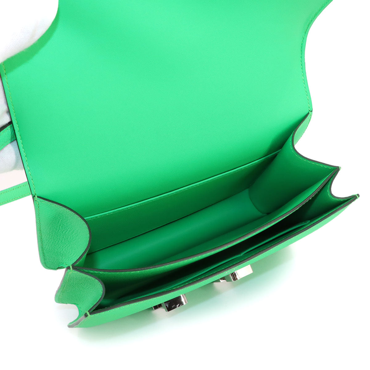Constance 3 Mini 18 Miroir Shoulder Bag Epsom Vert comics