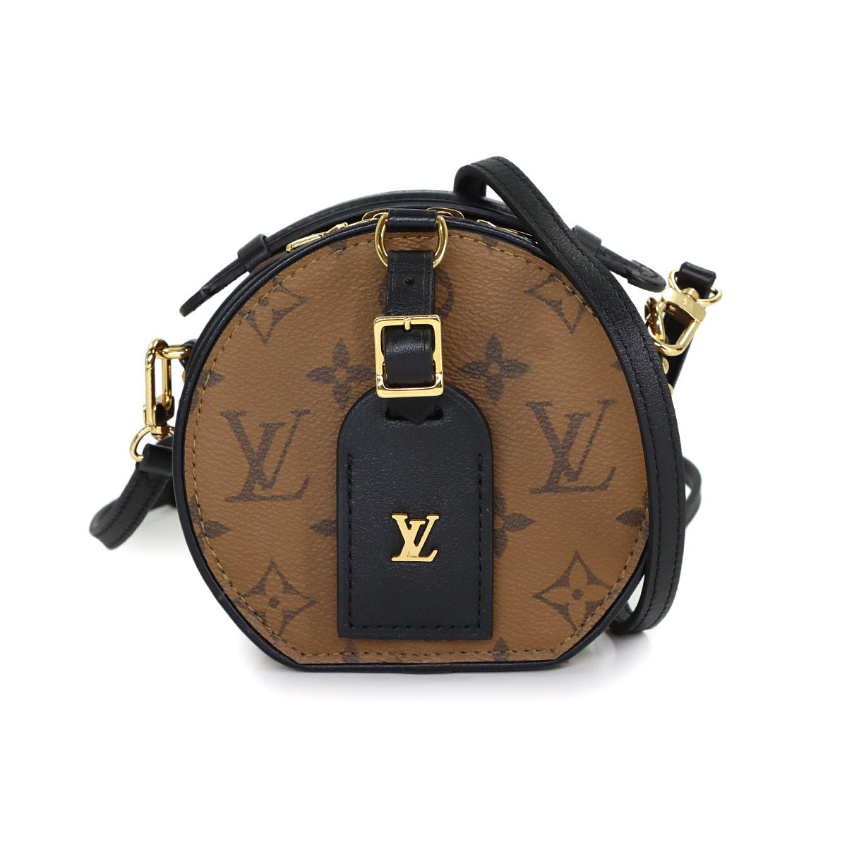 Monogram Reverse Mini Boite Chapeau Shoulder Bag M68276