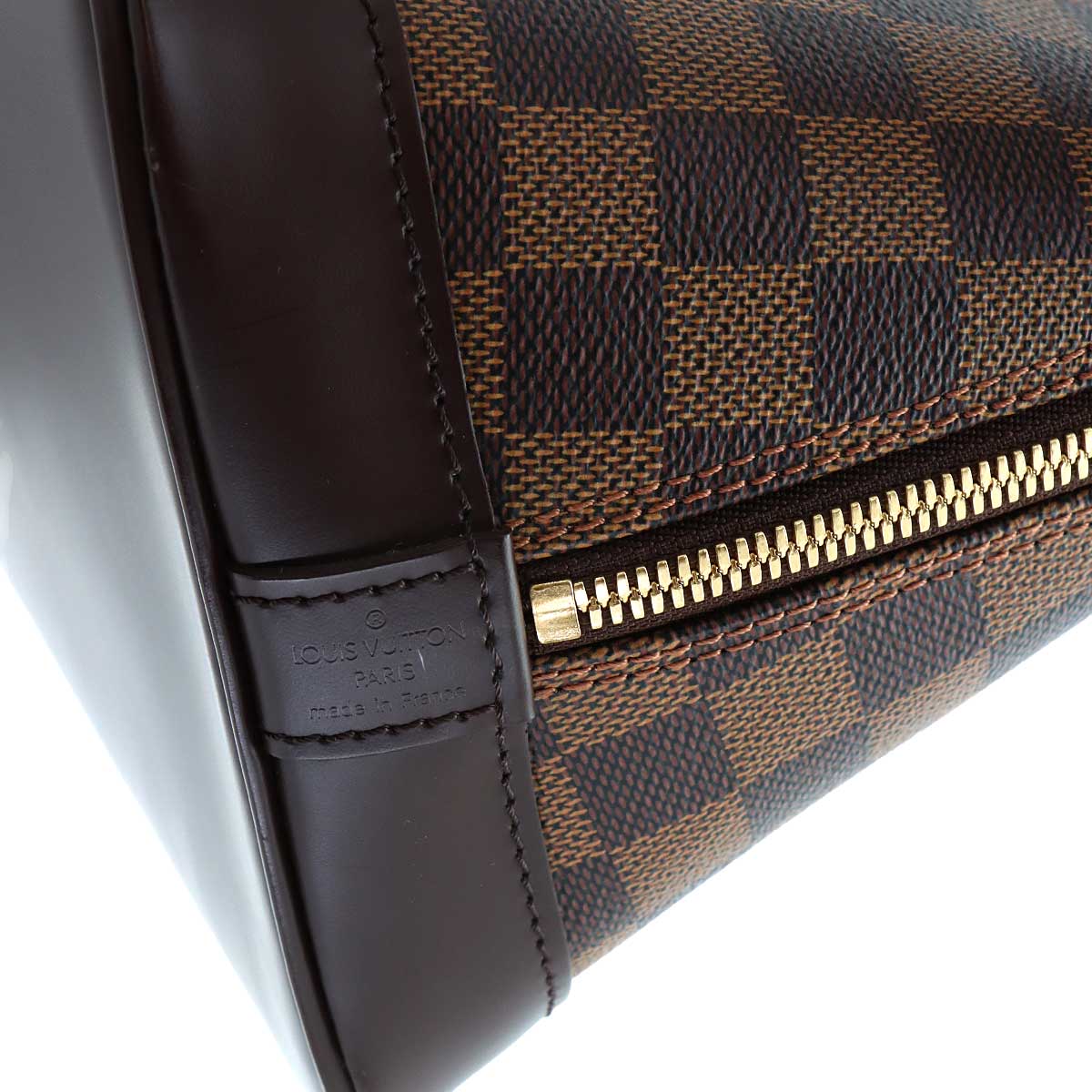 Damier Alma PM Hand Bag Ebene Brown N51131 Purse
