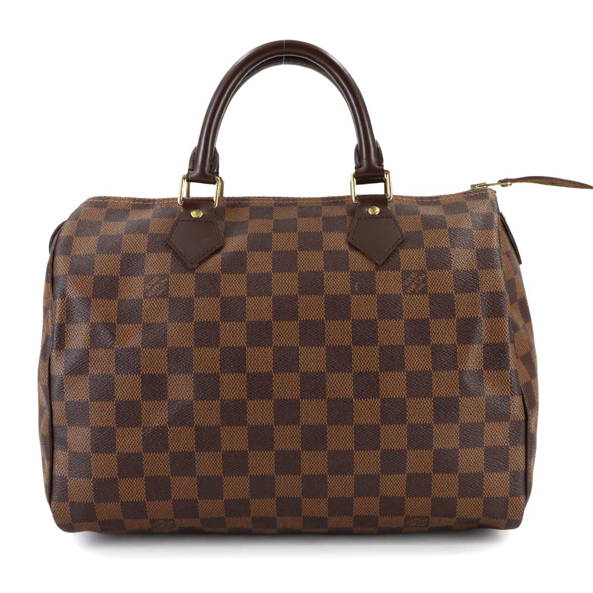 Damier Speedy 30 Hand Bag Ebene N41531 Brown Purse