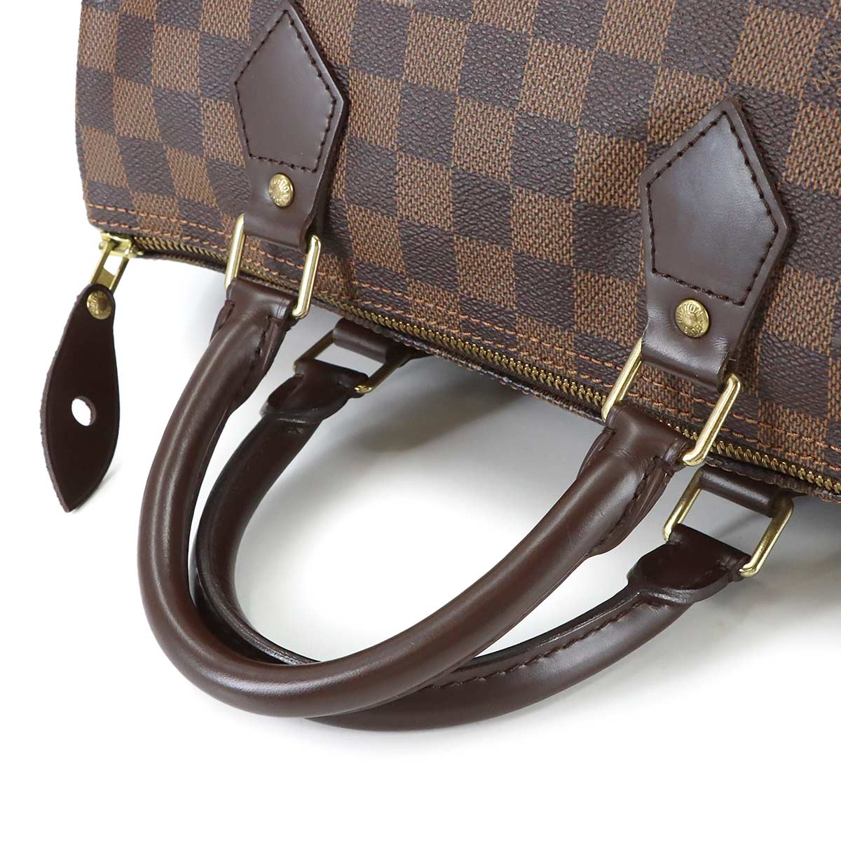 Damier Speedy 30 Hand Bag Ebene N41531 Brown Purse